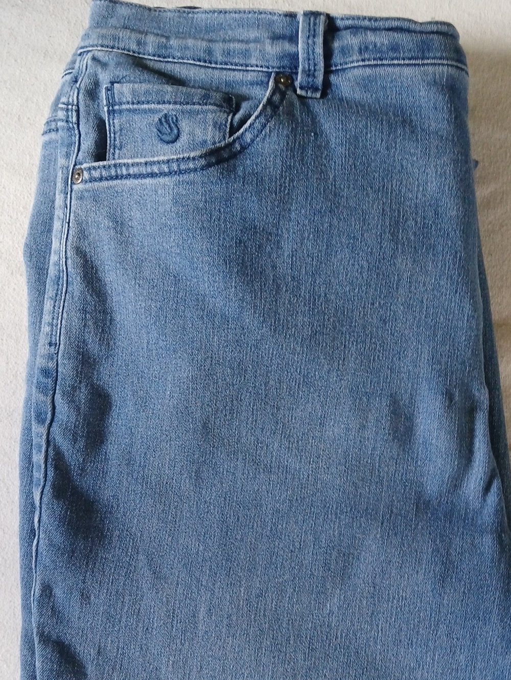 Light Wash Denim Jeans